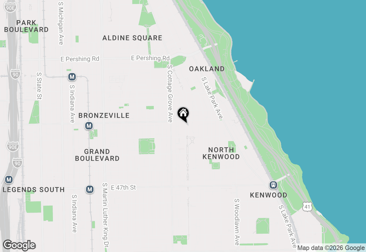 Map of 4318 S Drexel Boulevard #A, Chicago, IL 60653