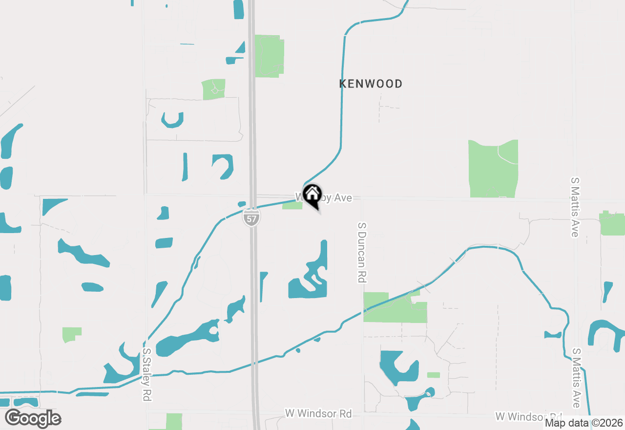 Map of 3304 Halifax Drive #B, Champaign, IL 61822