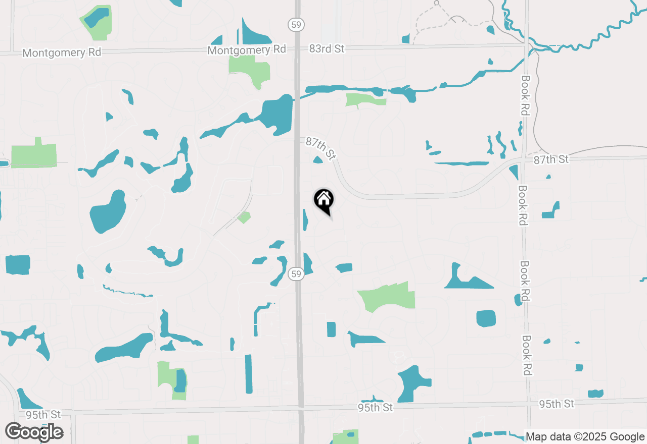 Map of 2350 Sheehan Drive, Naperville, IL 60564