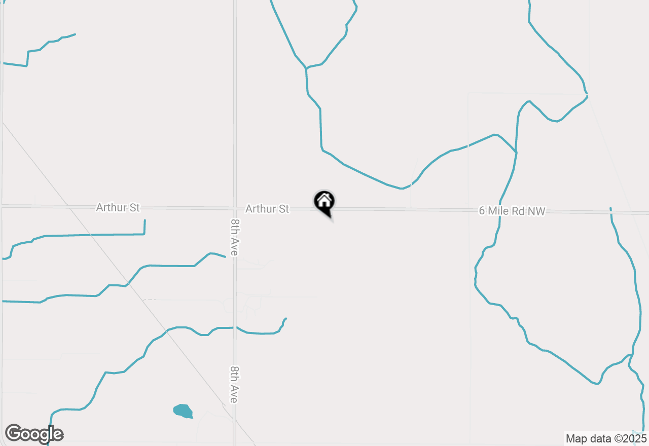 Map of 488 Arthur Street, Marne, MI 49435