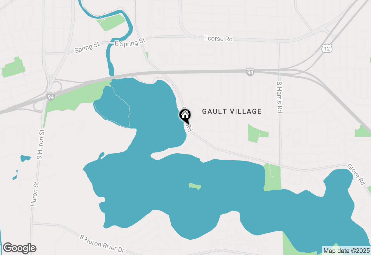 Map of 882 S Grove Road, Ypsilanti Twp, MI 48198