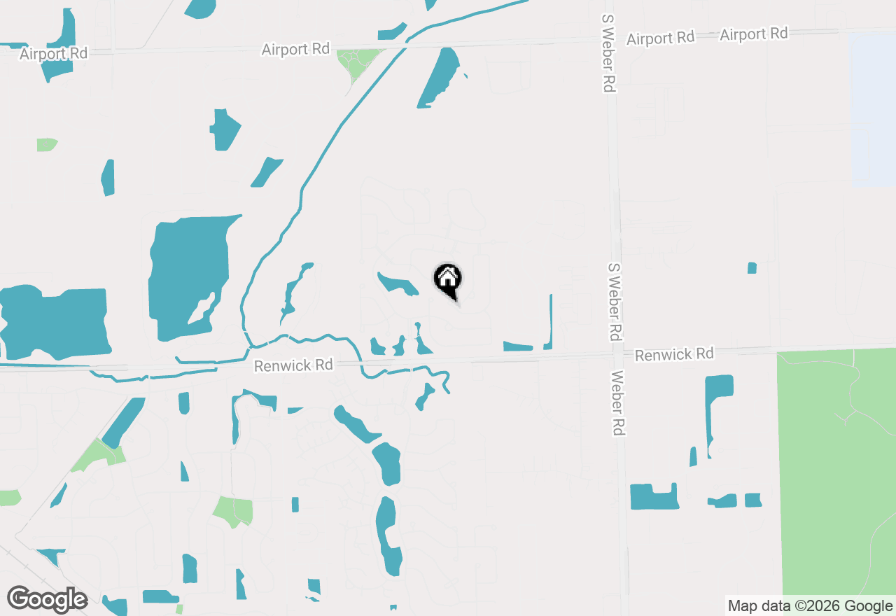 Map of 745 S Mecosta Lane, Romeoville, IL 60446