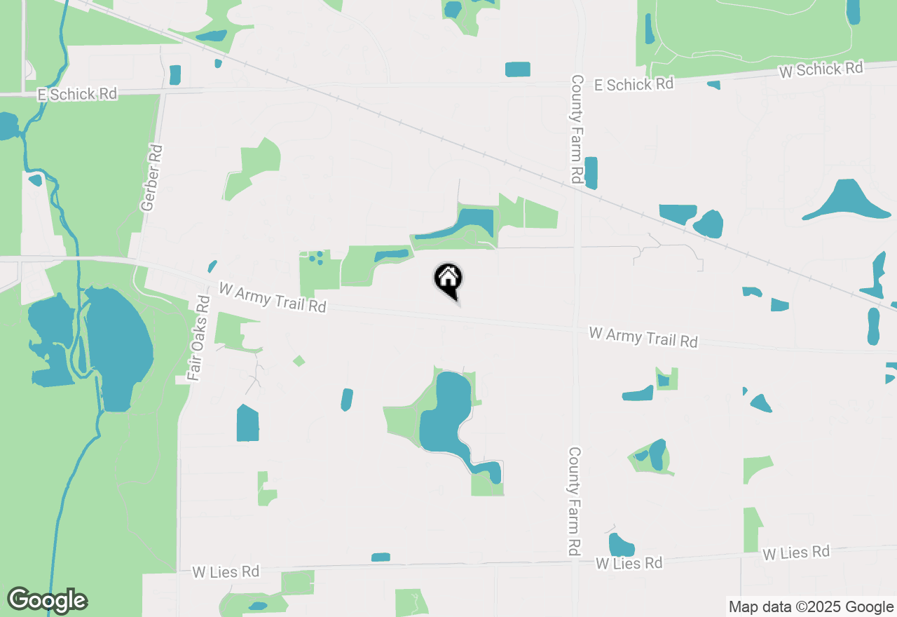 Map of 2125 Leeward Lane, Hanover Park, IL 60133