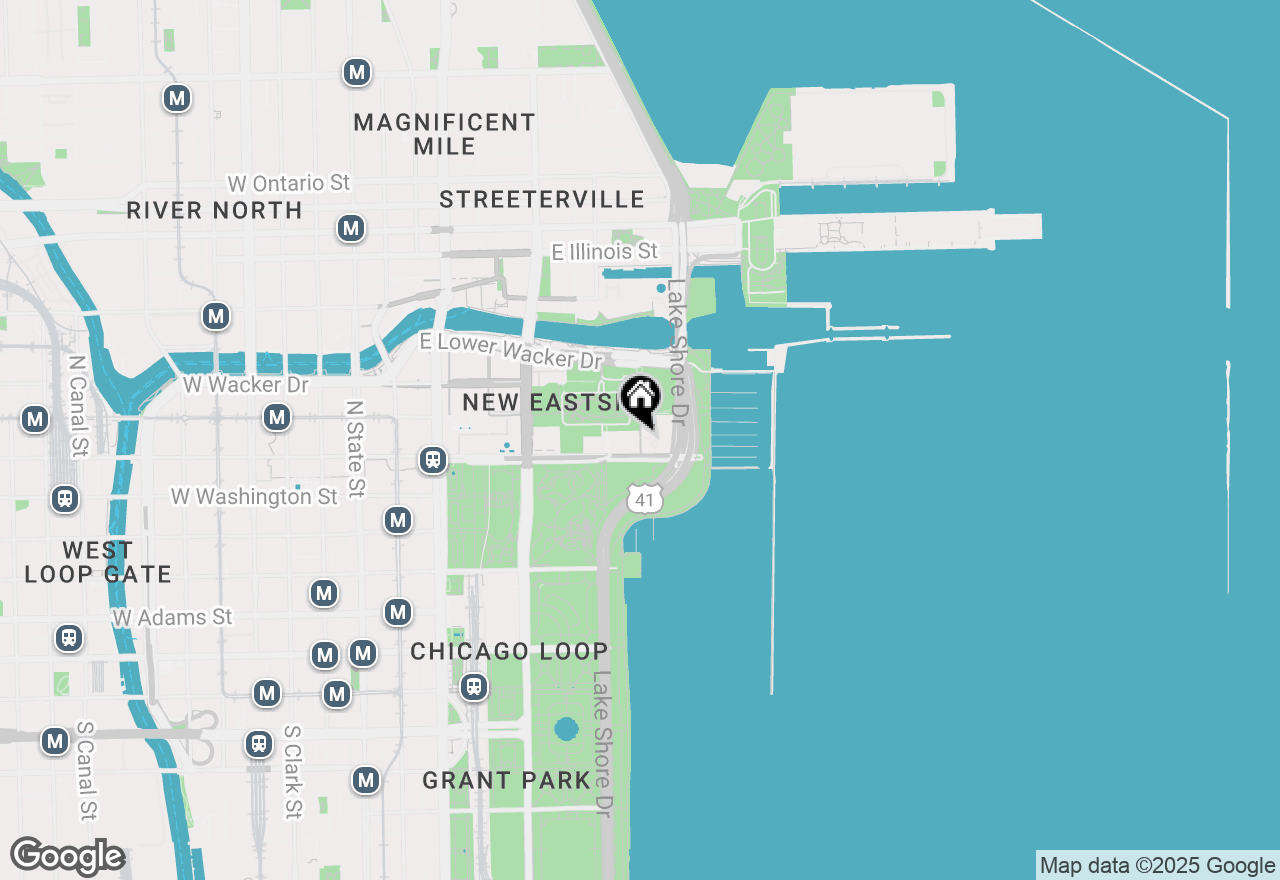Map of 211 N Harbor Drive #4303, Chicago, IL 60601