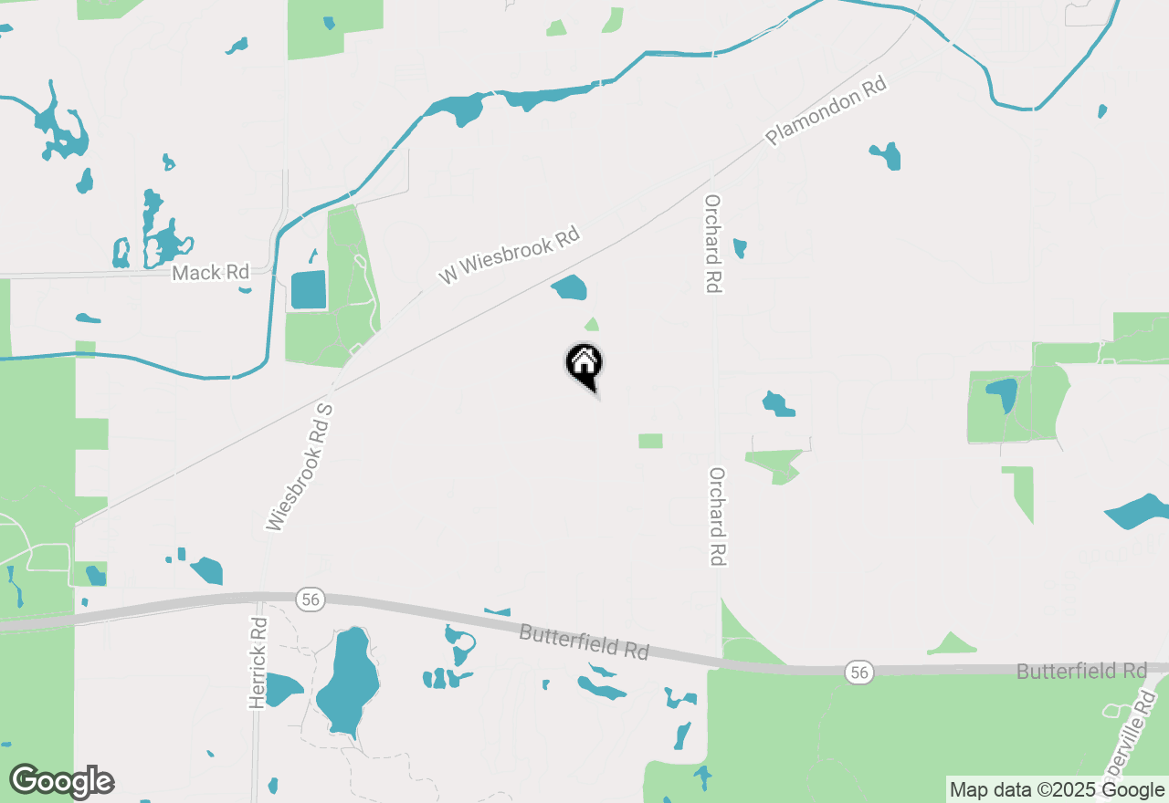 Map of 26w051 W Mohican Drive, Wheaton, IL 60189