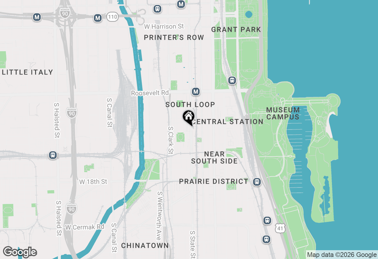 Map of 1422 S State Street, Chicago, IL 60605