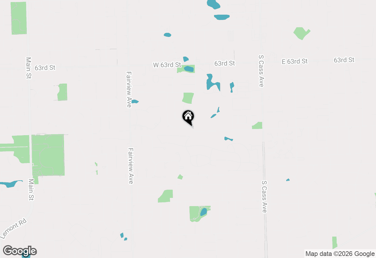 Map of 403 Whipple Lane, Westmont, IL 60559