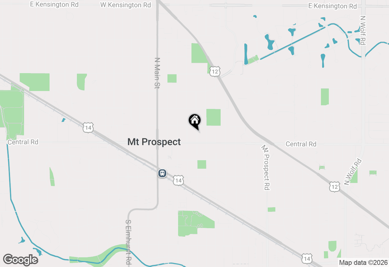 Map of 10 N School Street, Mount Prospect, IL 60056