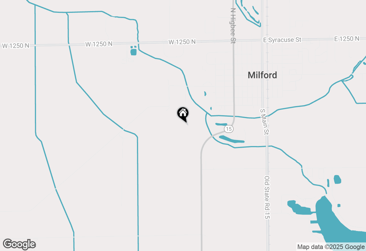 Map of 450 N Eastfield Circle, Milford, IN 46542