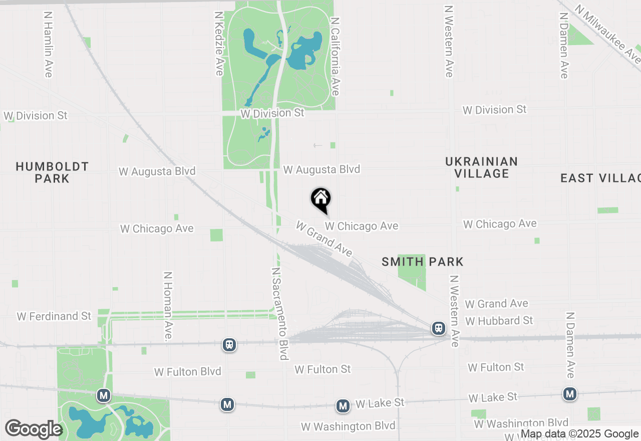 Map of 808 N Mozart Street, Chicago, IL 60622