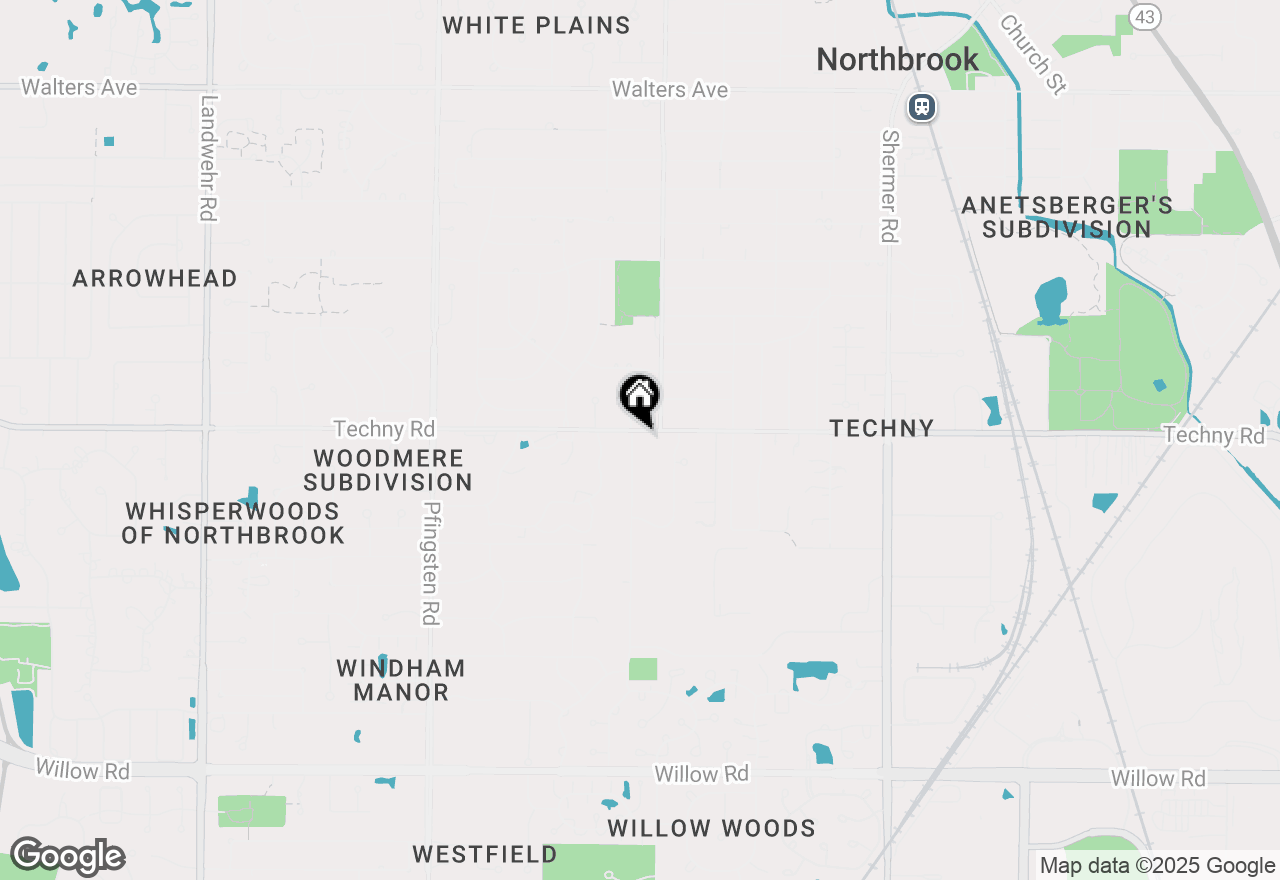 Map of 2005 Greenview Road, Northbrook, IL 60062