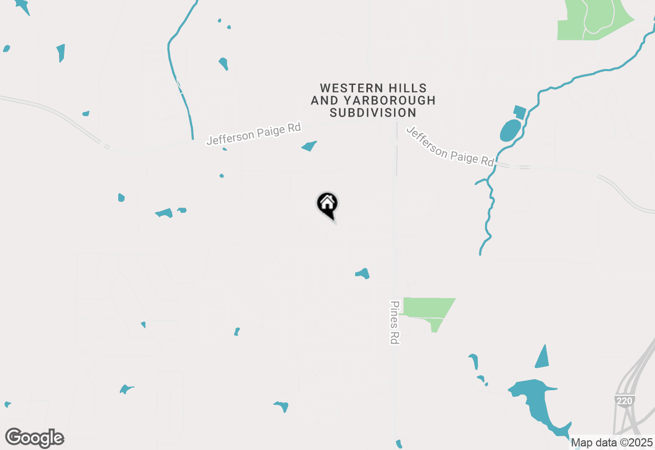 Map of 6320 Bocage Drive, Shreveport, LA 71119