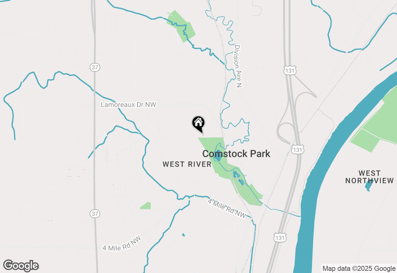 Map of 510 Clark Street Nw, Comstock Park, MI 49321