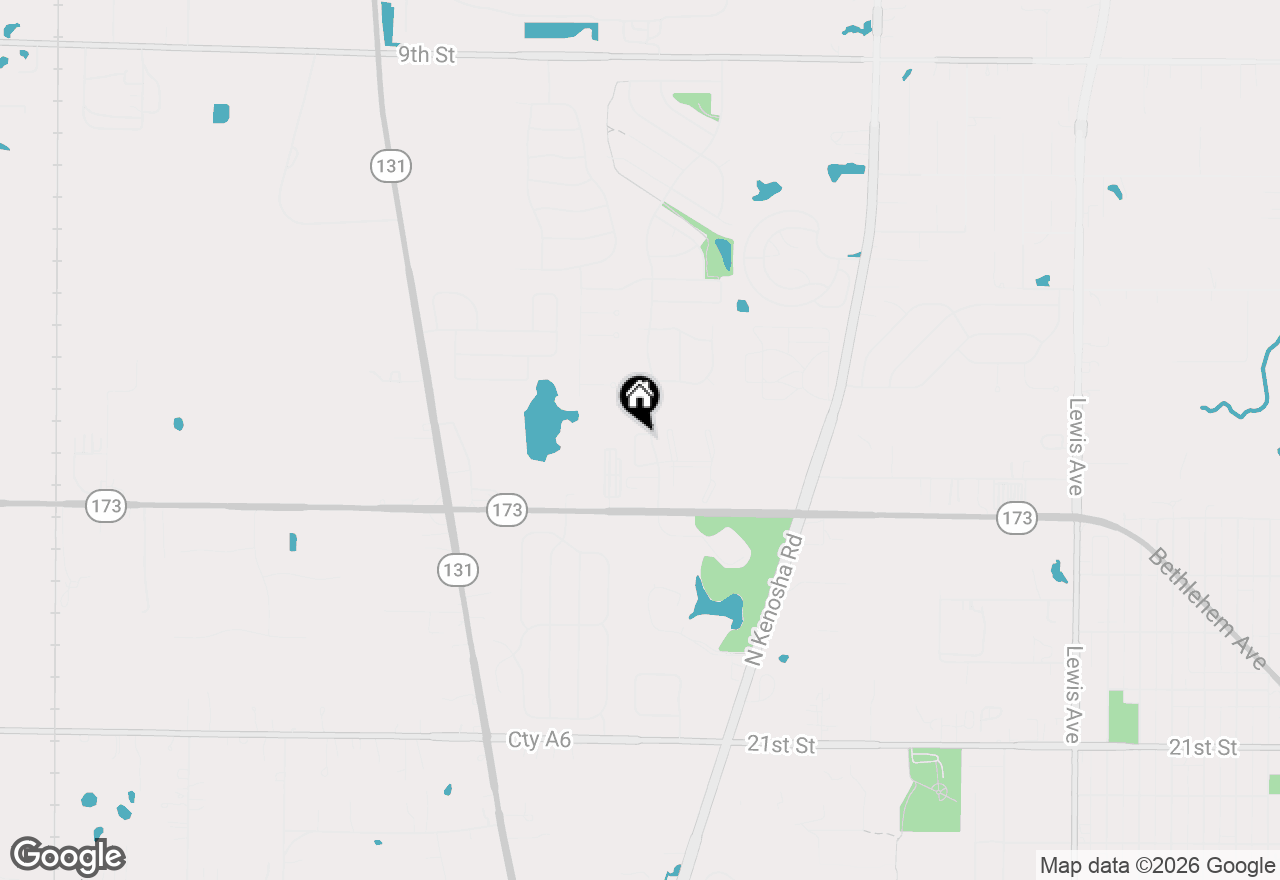 Map of 1515 Anderson Trail, Zion, IL 60099