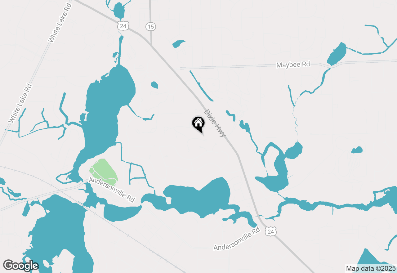 Map of 6522 Scenic Pines, Clarkston, MI 48346