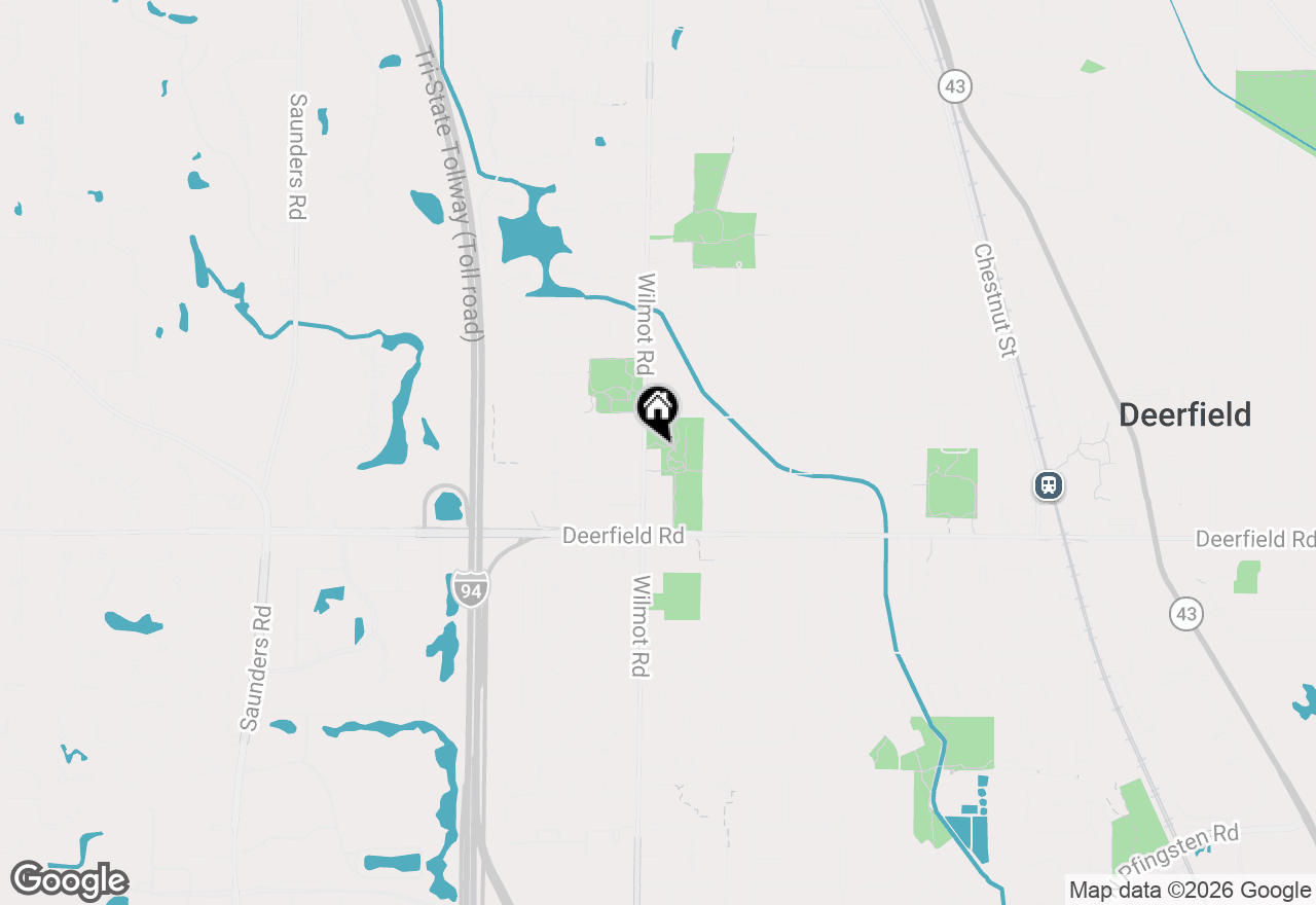 Map of 921 Wilmot Road, Deerfield, IL 60015