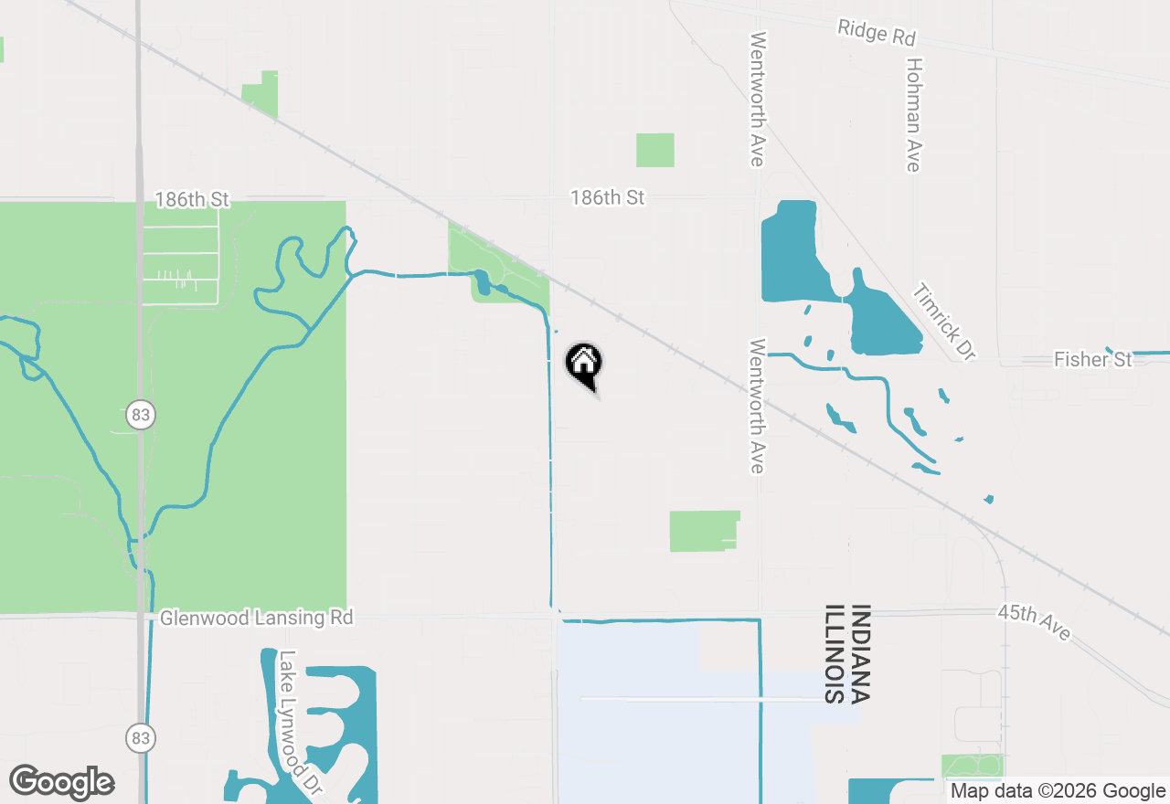 Map of 3245 S Manor Drive, Lansing, IL 60438