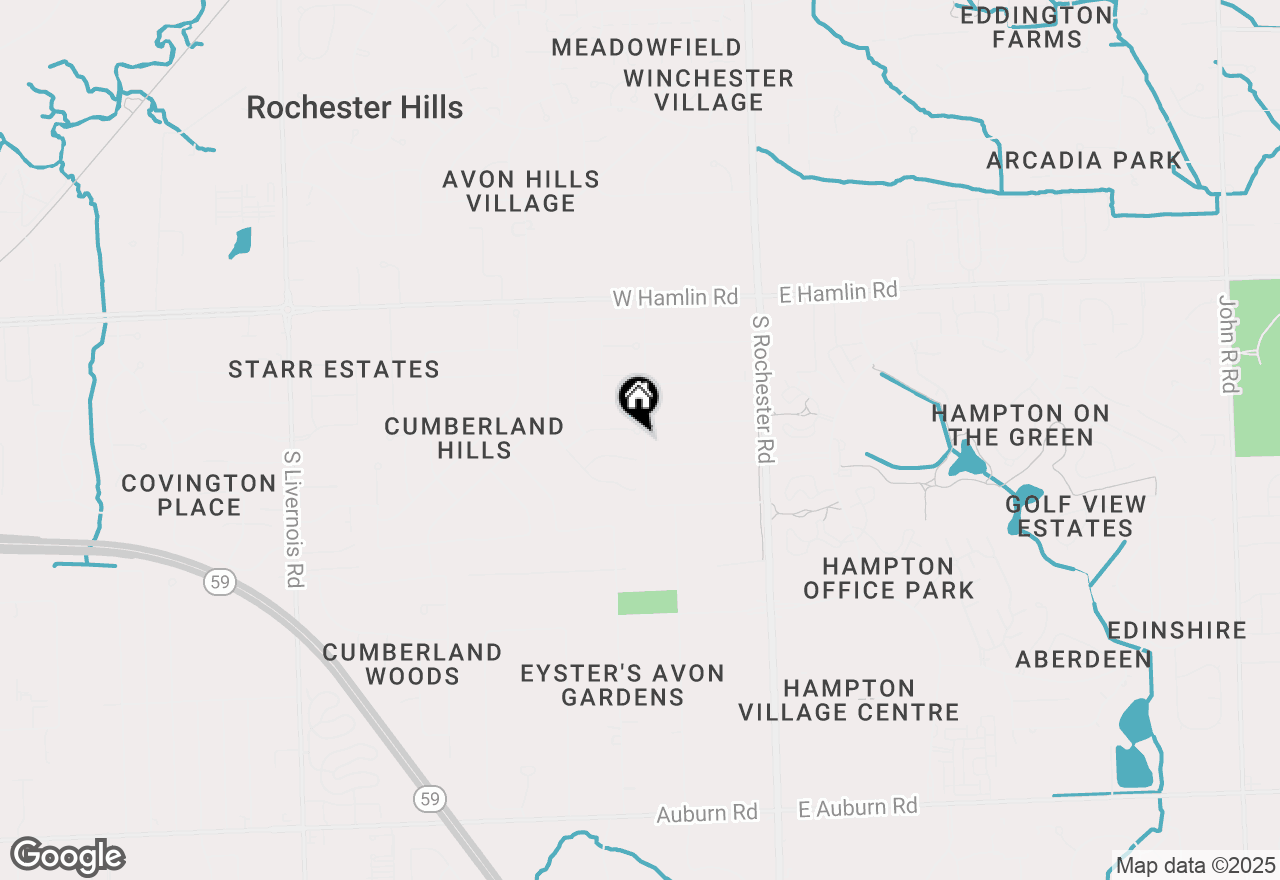Map of 221 Torrent Court, Rochester Hills, MI 48307
