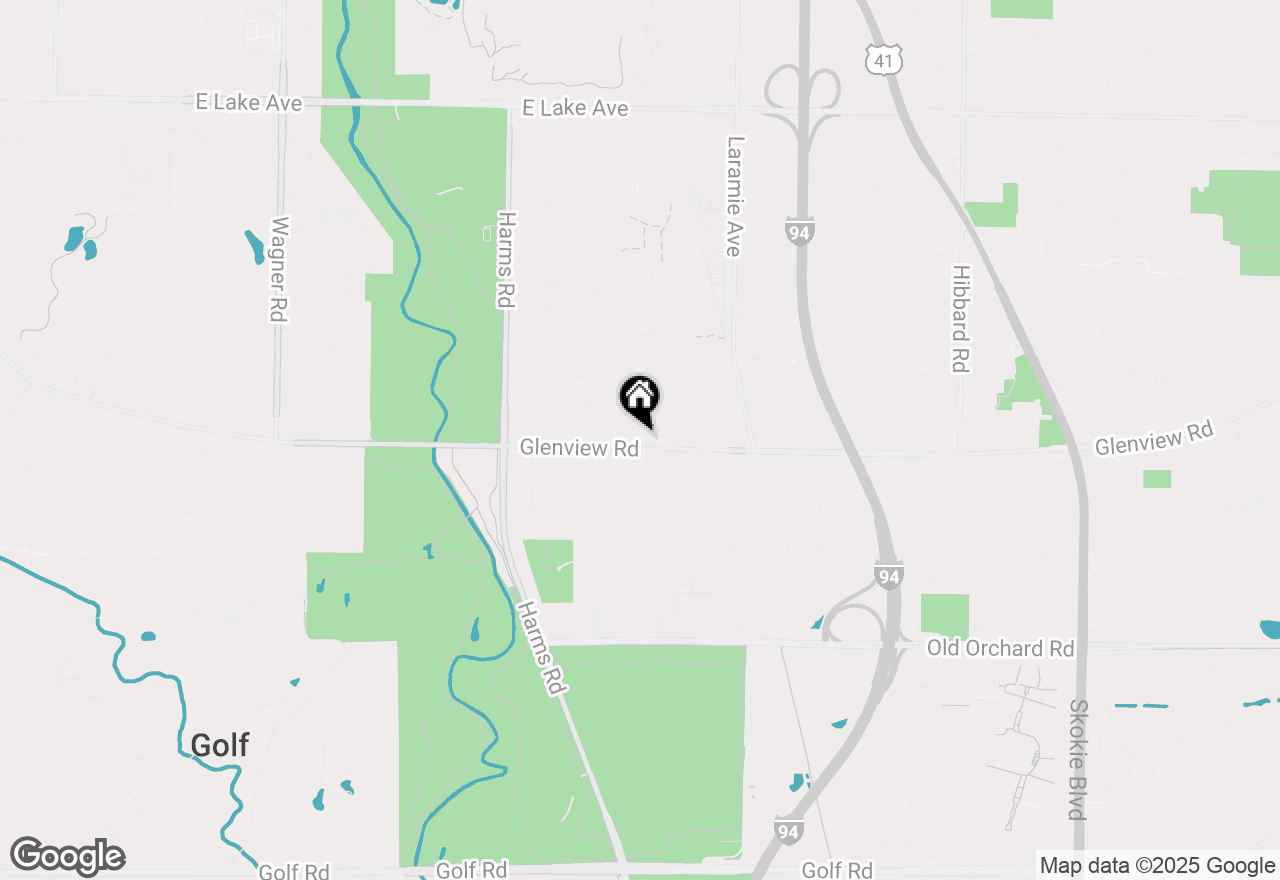 Map of 808 Indian Road, Glenview, IL 60025