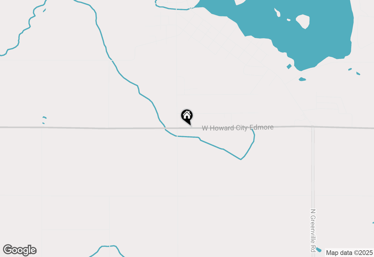 Map of 9924 Howard City-edmore M-46, Lakeview, MI 48850