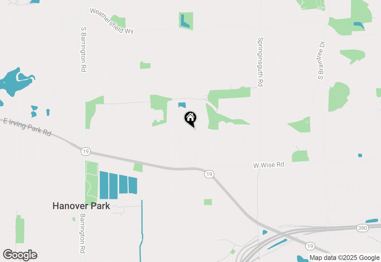 Map of 751 Taft Circle, Hanover Park, IL 60133