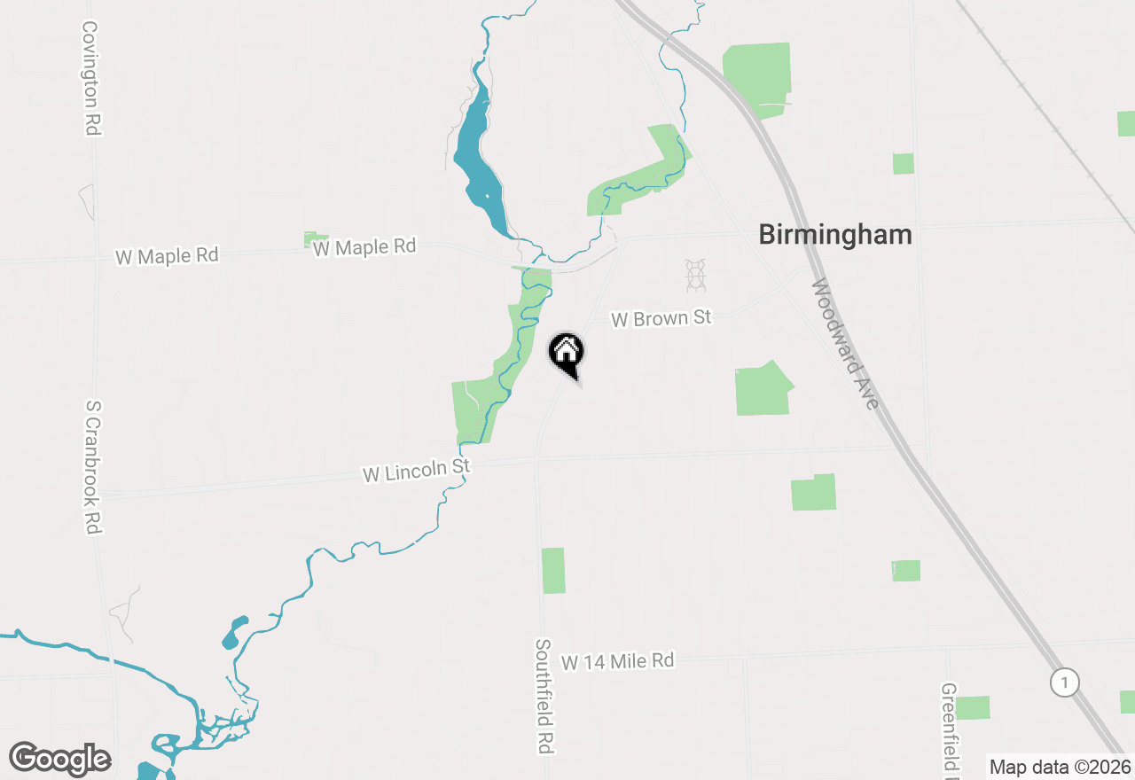 Map of 761 Southfield Road, Birmingham, MI 48009