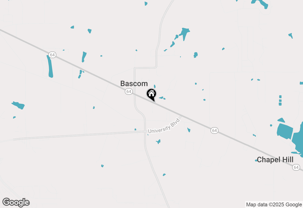 Map of 11726 E State Highway 64, Tyler, TX 75707