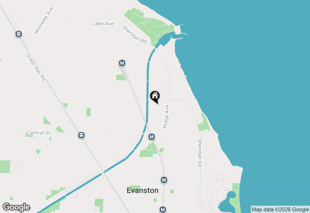 Map of 2751 Girard Avenue, Evanston, IL 60201