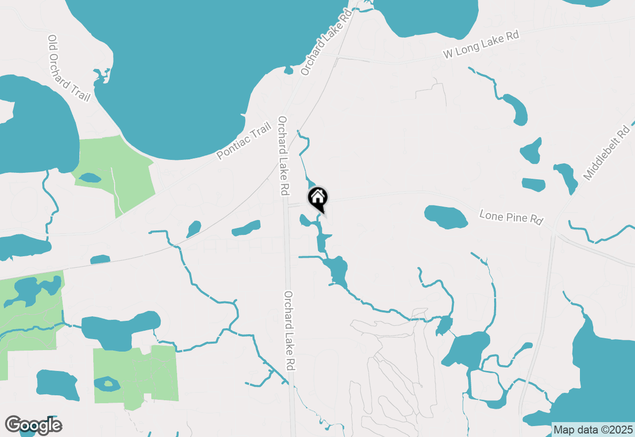 Map of 3925 Lone Pine Road #300, West Bloomfield, MI 48323