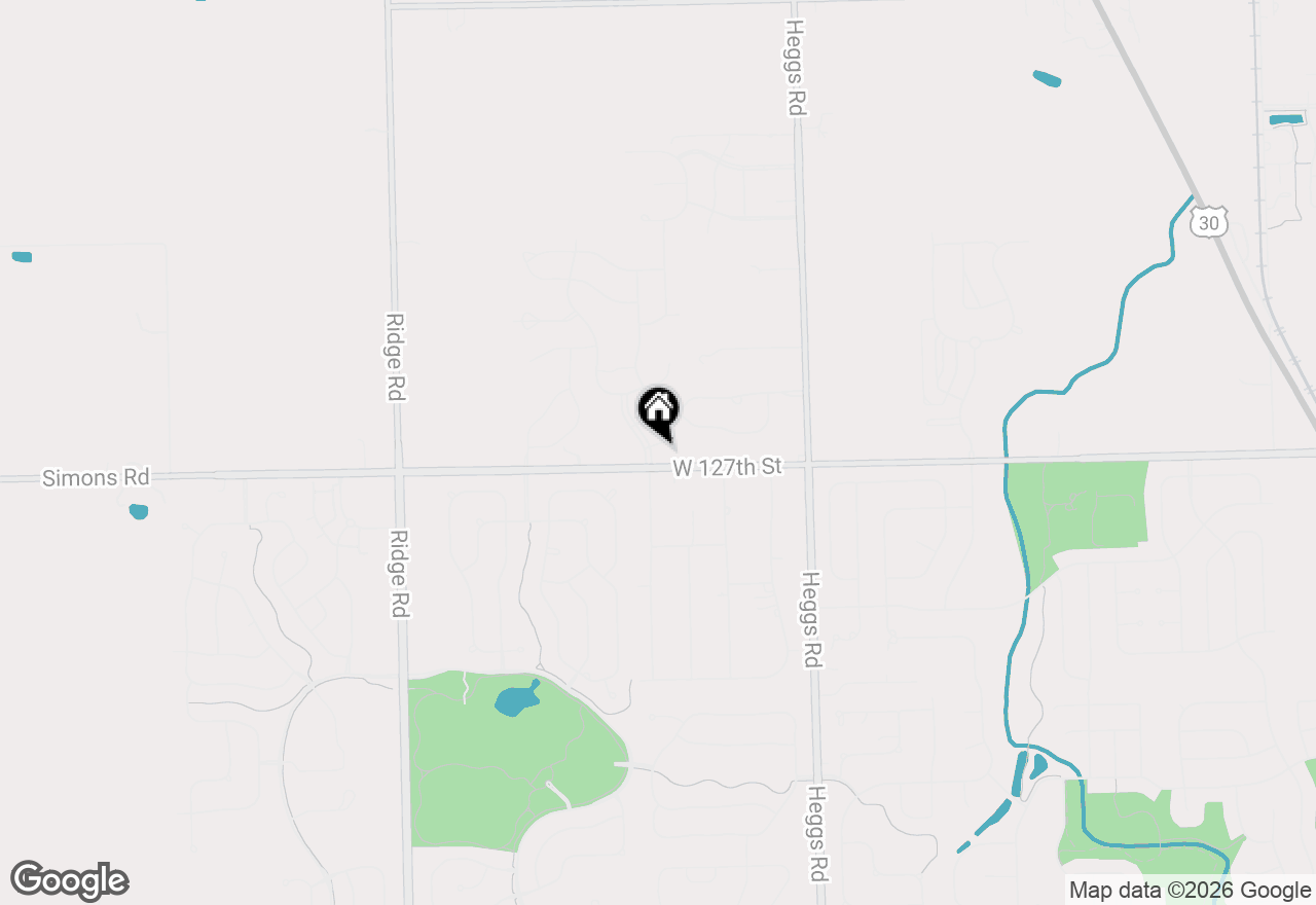 Map of 26315 W Elizabeth Court, Plainfield, IL 60585