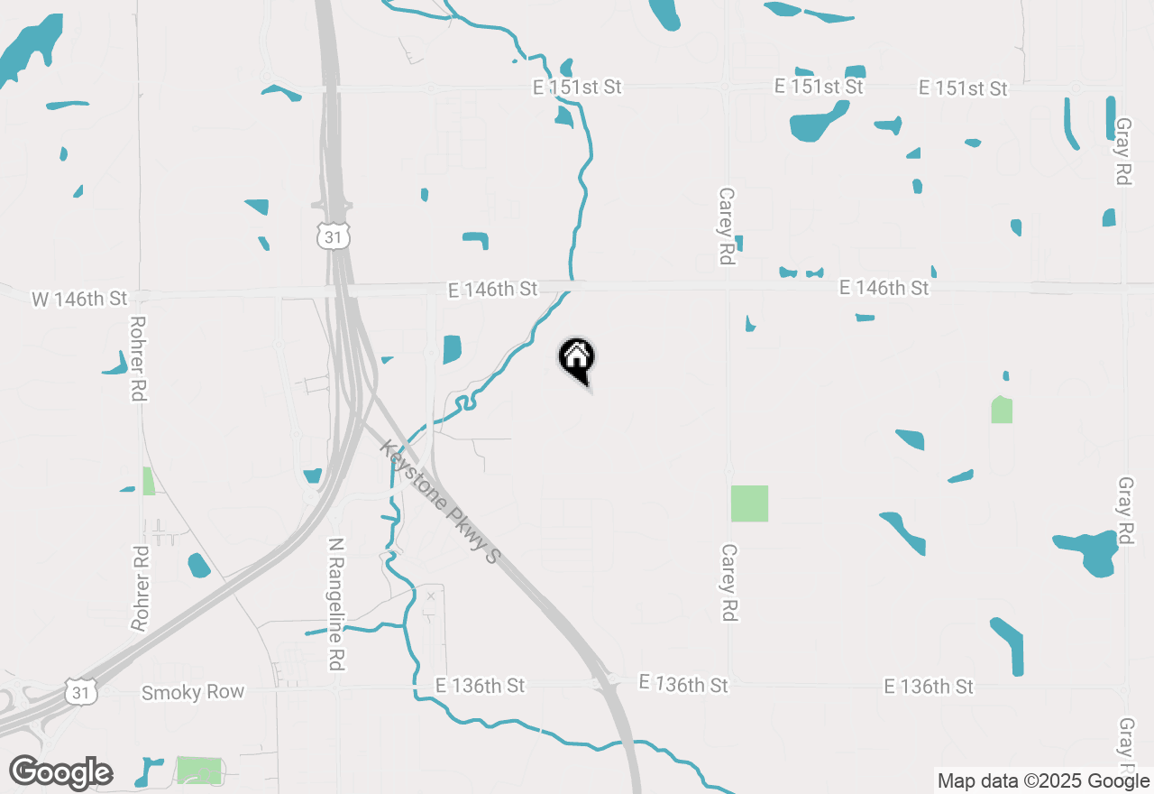 Map of 2901 Hazel Foster Drive, Carmel, IN 46033