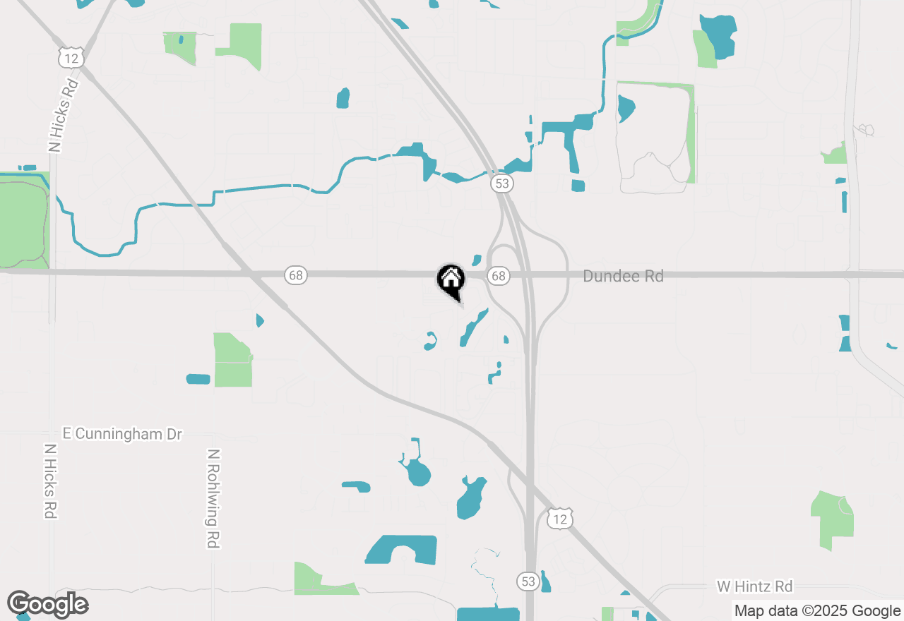 Map of 1345 Wyndam Circle #203, Palatine, IL 60074