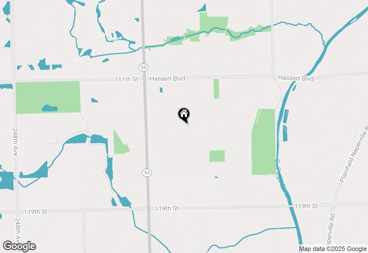 Map of 5316 Milkweed Lane, Naperville, IL 60564