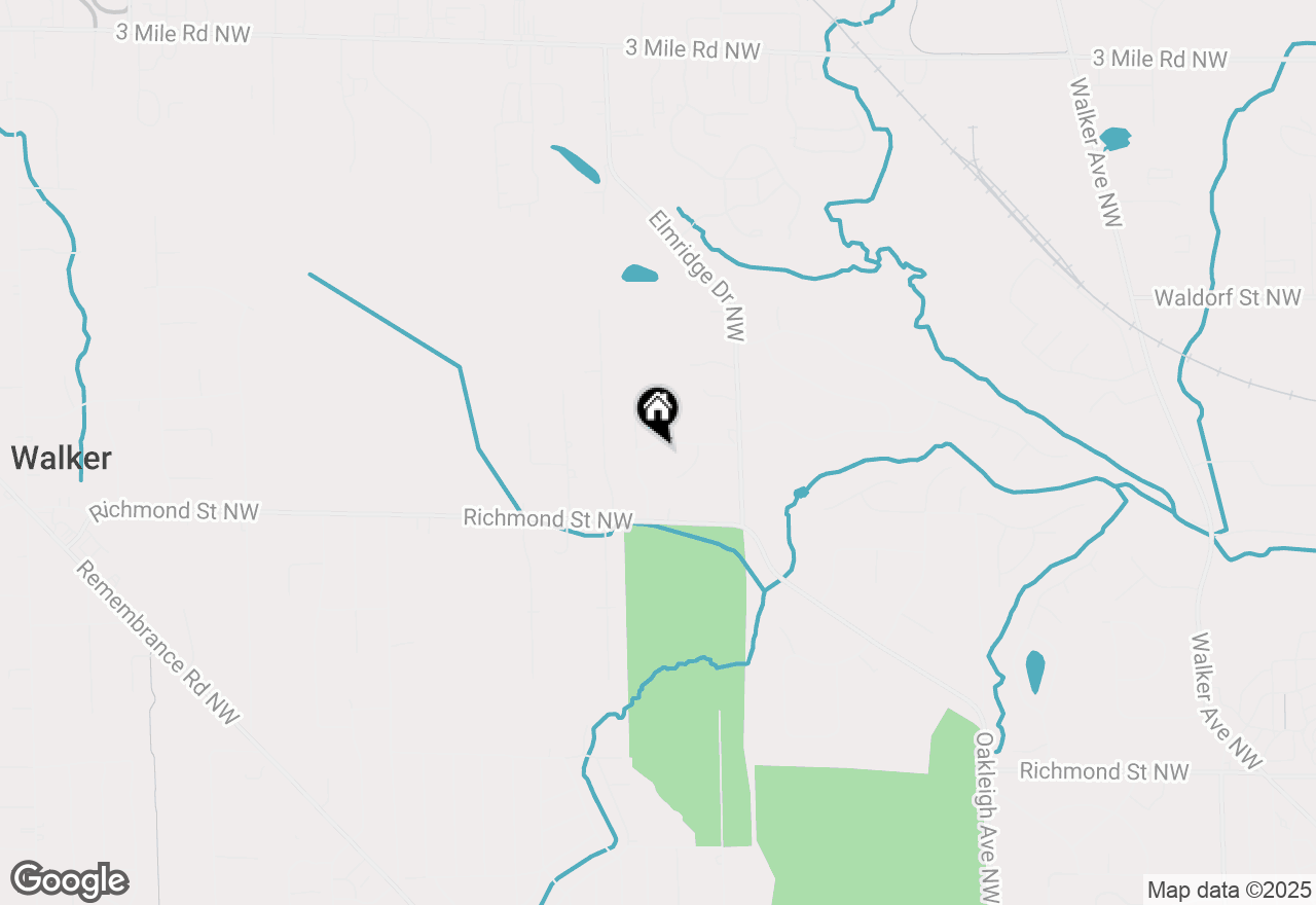 Map of 2938 Meadow Bluff Drive Nw, Grand Rapids, MI 49504