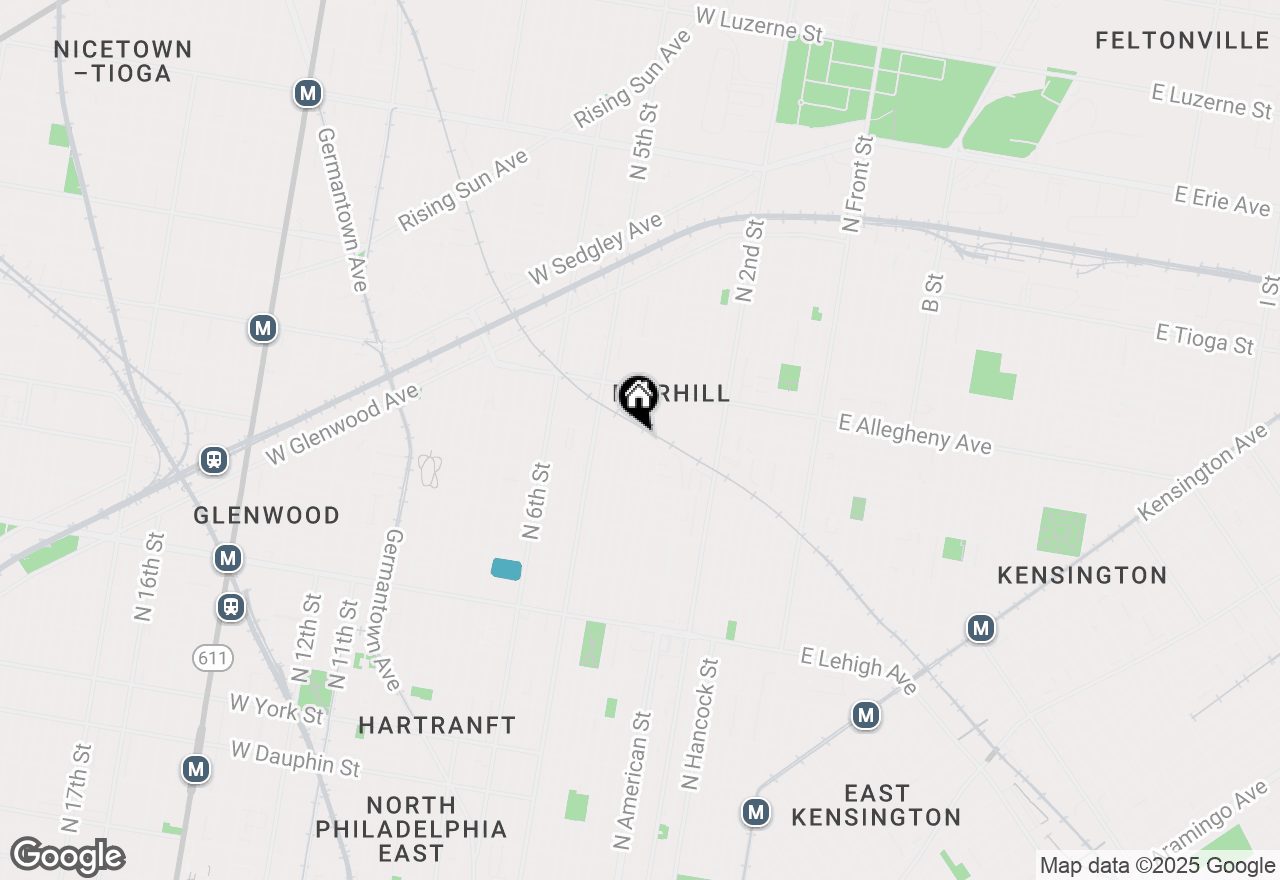 Map of 3536 N 4th Street, Philadelphia, PA 19133