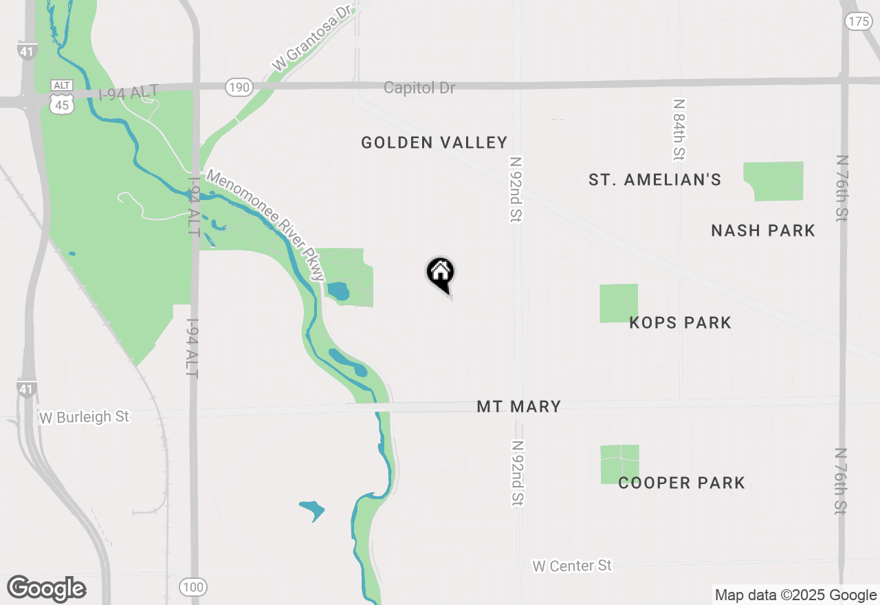 Map of 3353 N 96th St, Milwaukee, WI 53222