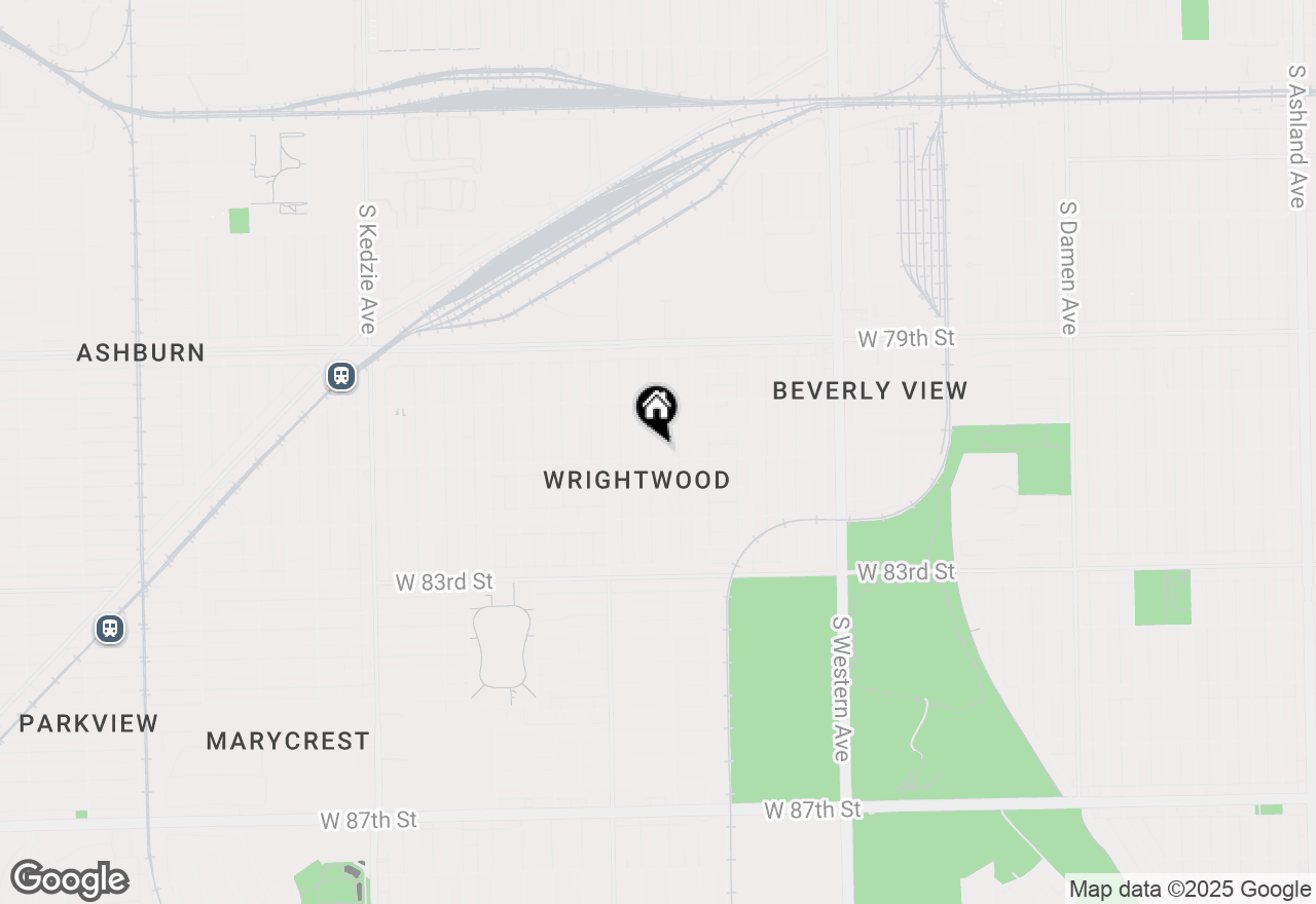 Map of 8054 S Washtenaw Avenue, Chicago, IL 60652