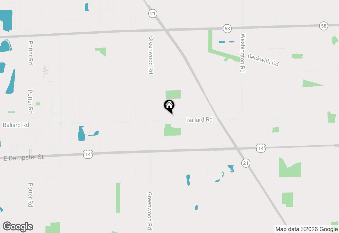 Map of 9011 N Grace Avenue, Niles, IL 60714