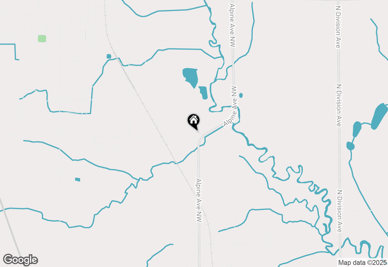 Map of 827 12 Mile Road Nw, Sparta, MI 49345