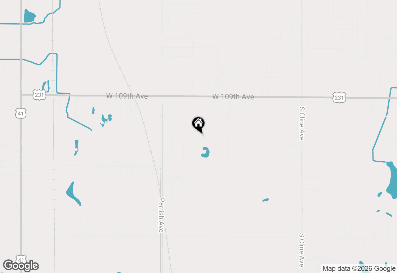 Map of 11078 Madigan Avenue, Cedar Lake, IN 46303