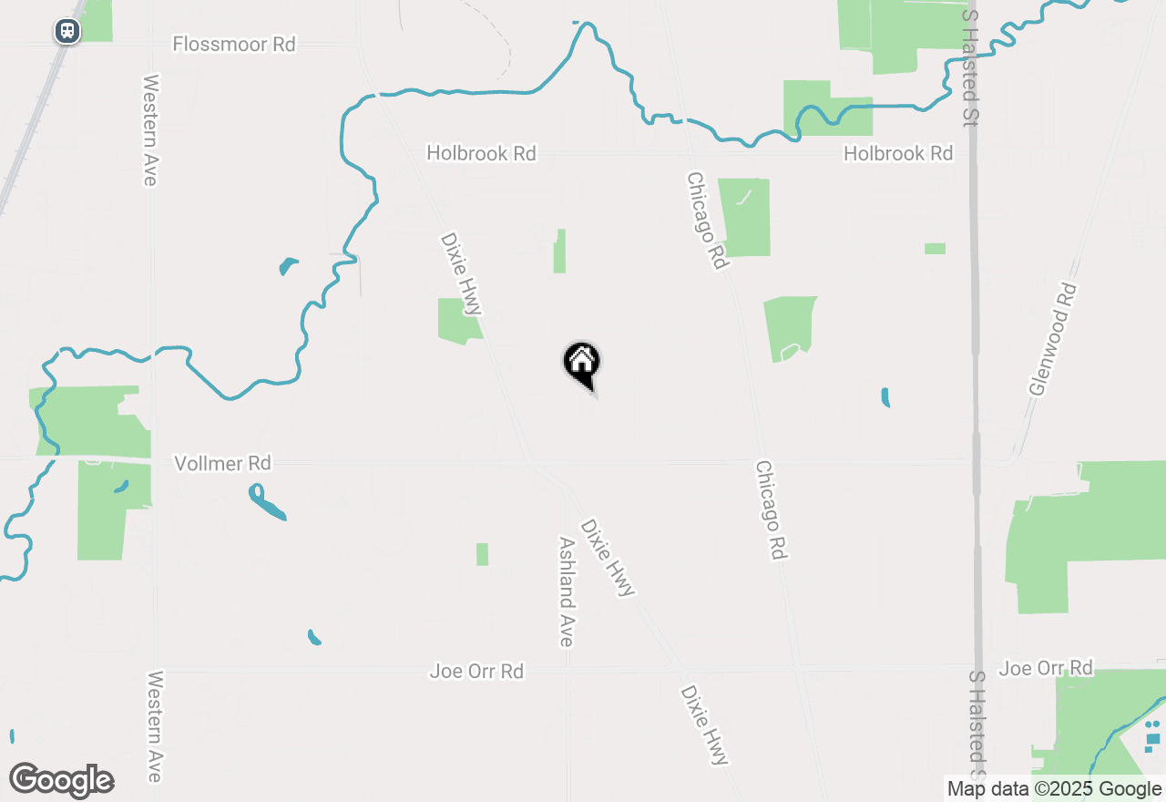 Map of 145 Sherry Lane, Chicago Heights, IL 60411