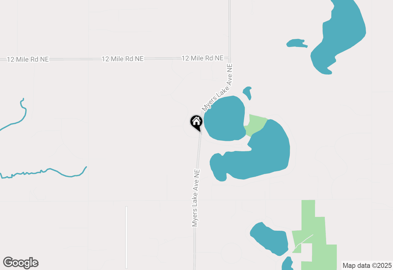 Map of 6929 Peninsula Drive Ne, Rockford, MI 49341