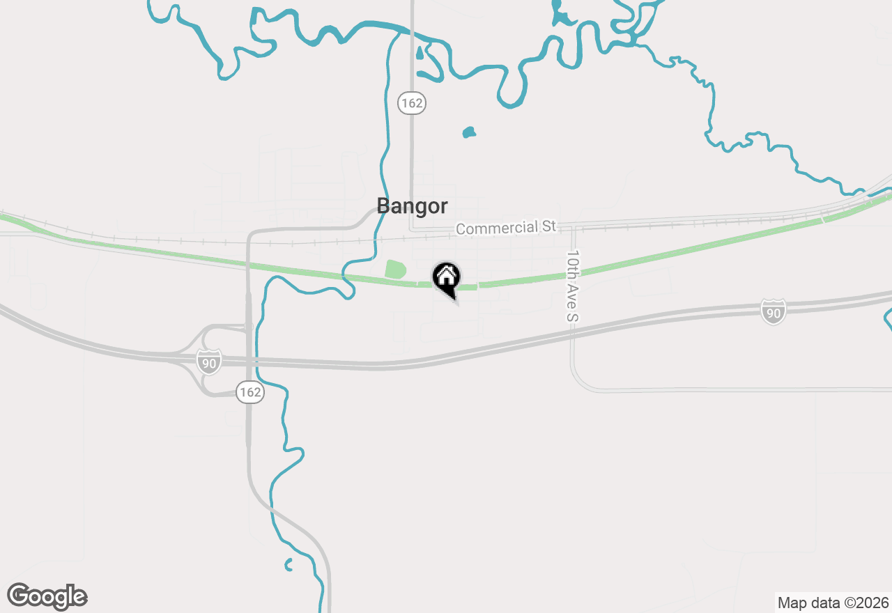 Map of 1507 Lincoln St, Bangor, WI 54614