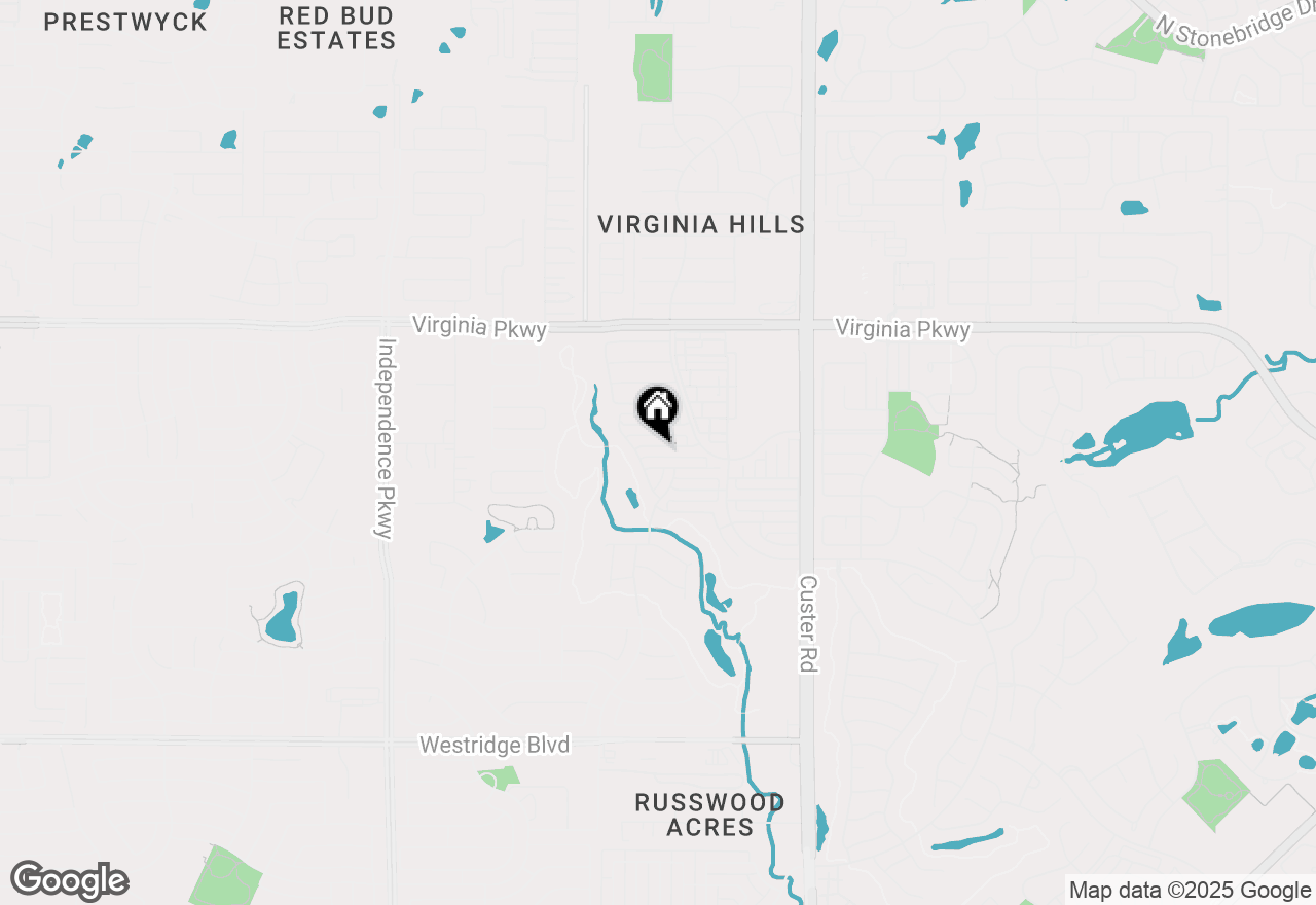 Map of 9409 Stonewood Drive, Mckinney, TX 75072