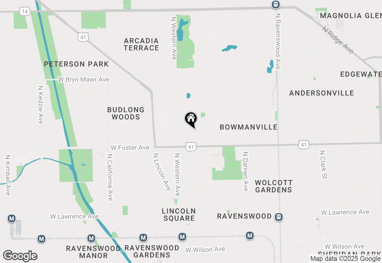 Map of 2309 W Berwyn Avenue, Chicago, IL 60625