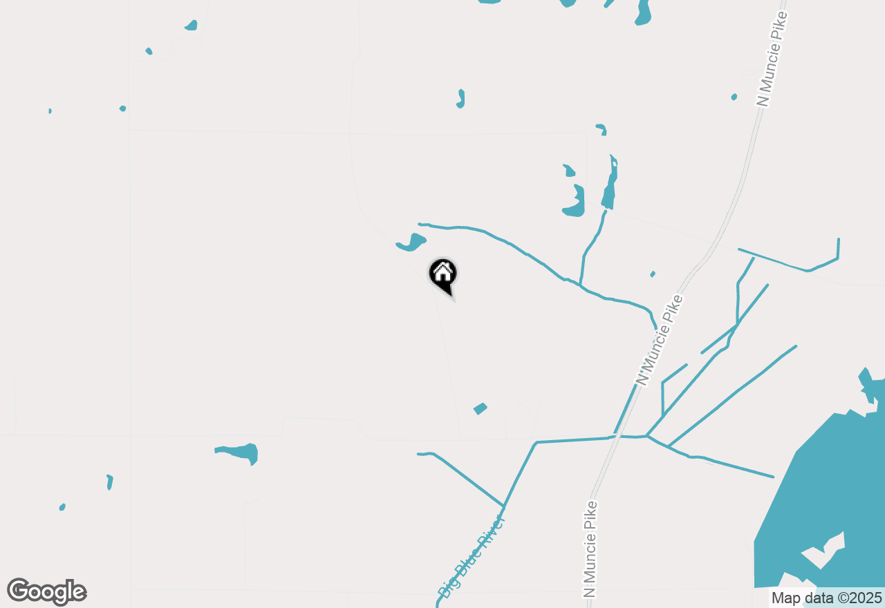 Map of 6902 N County Road 175 East, Springport, IN 47386