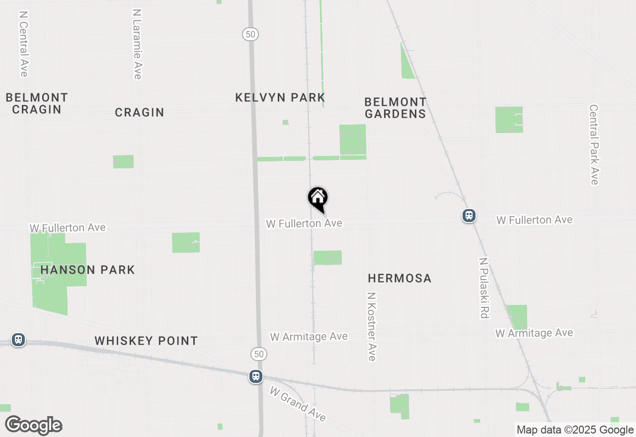 Map of 4538 W Fullerton Avenue, Chicago, IL 60639