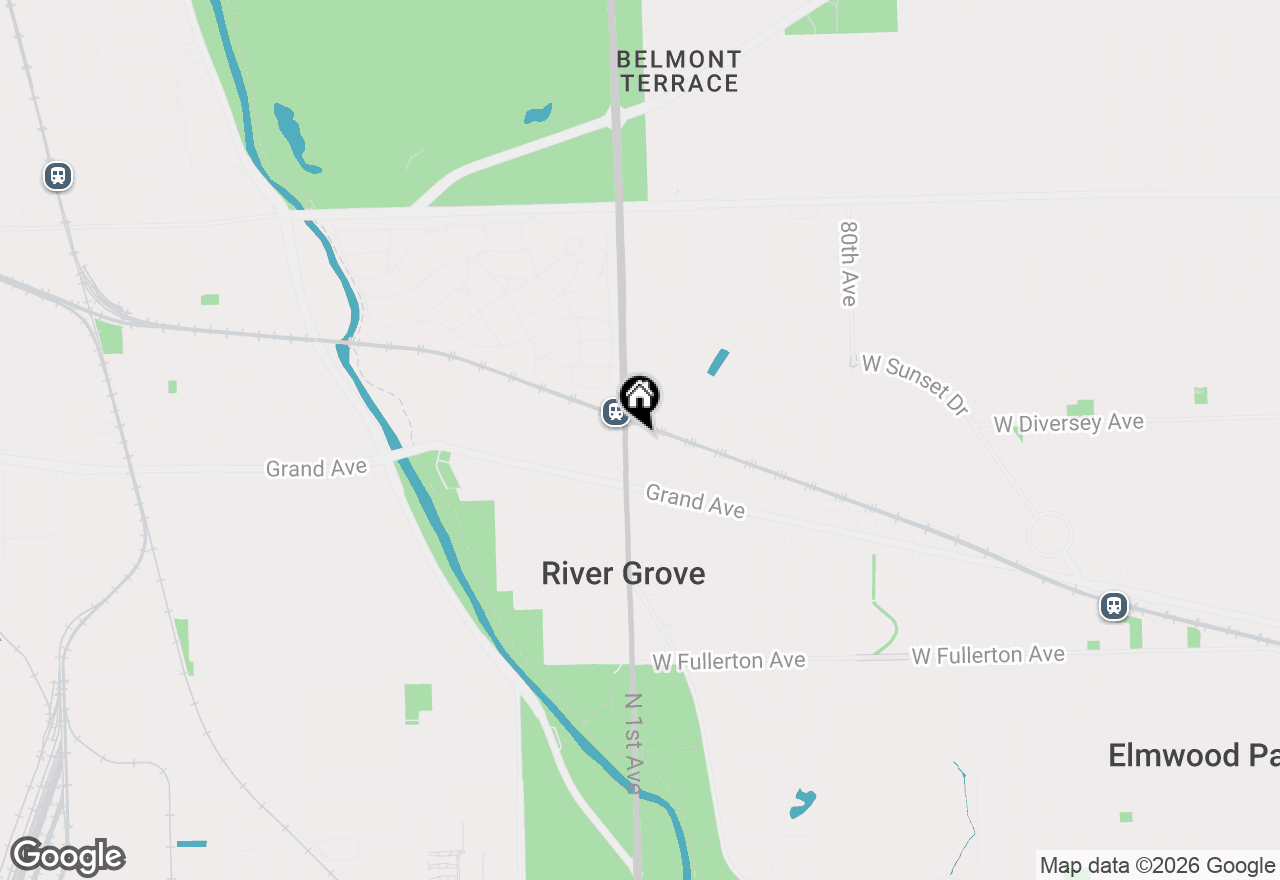 Map of 8342 Center Avenue #301, River Grove, IL 60171