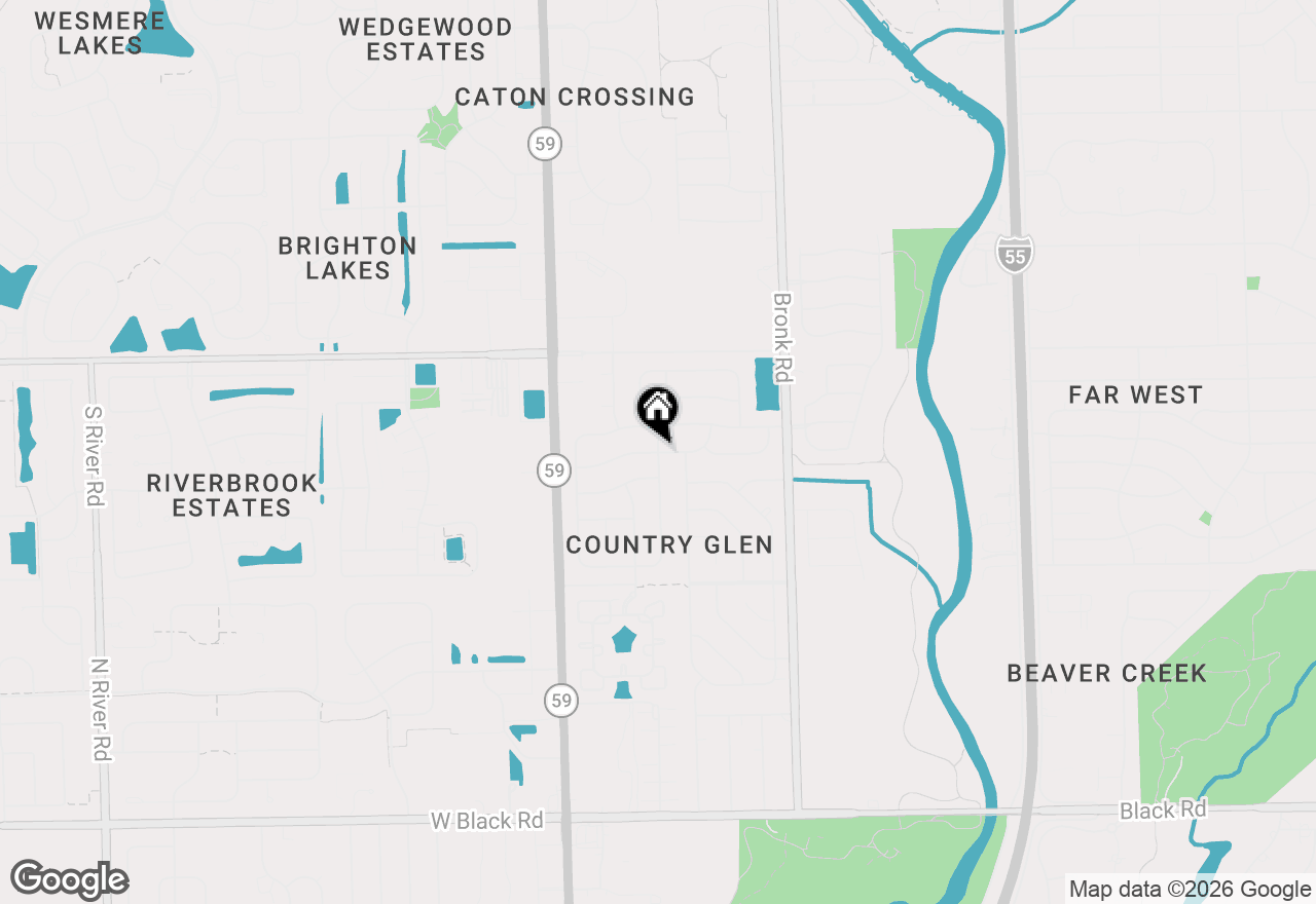Map of 4603 Peacock Lane, Plainfield, IL 60586