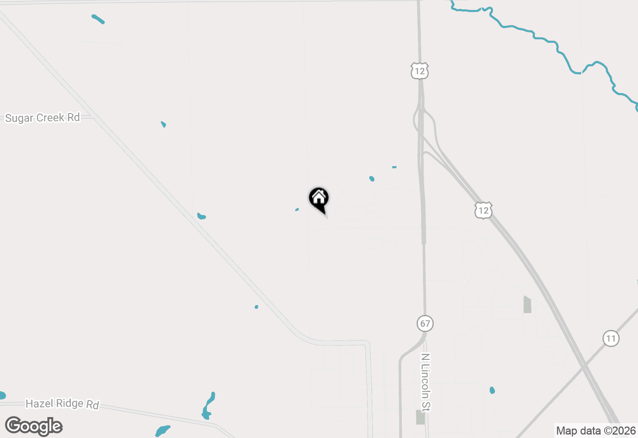 Map of 918 N Pheasant Way, Elkhorn, WI 53121